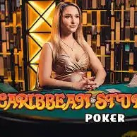 Play Caribbean Stud Poker slot by Evolution on wolfy-casino-be.com