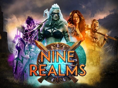 Nine Realms by Red Tiger Gaming, showcased at wolfy-casino-be.com – game logo